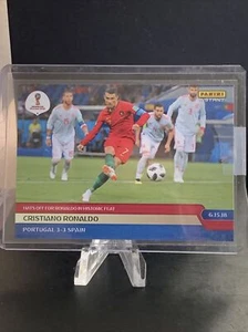 Cristiano Ronaldo 2018 World Cup Panini Instant RARE /265 SP hatrick match 🇵🇹 - Picture 1 of 2