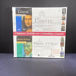 THE LOUVRE AND MUSEE D'ORSAY - Montparnasse CD-ROM 2000 Museum Virtual Visit NEW - Picture 1 of 10