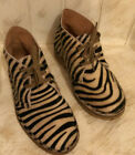 Damen*Schuh*Kunstfell/Zebra*EU 37