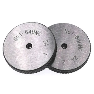 GO NOGO #1-64 UN Ringlehren Gewinderinglehre 1-64 UNC 2A Gewinderinglehre - Bild 1 von 5