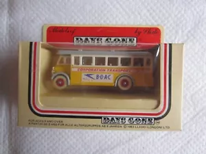 1983 Lledo Models of Days Gone B.O.A.C. Corporation Transport Bus NIP - Picture 1 of 3