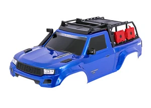Traxxas 8213-BLUE Painted Decals Applied Complete Blue Clipless Body TRX-4 Sport - Picture 1 of 1