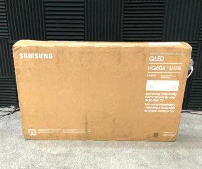 Samsung HQ60A 43" LED LCD Hospitality TV 4K HG43Q60AANFXZA ✅❤️️✅❤️️  NEW! - Image 1 of 4