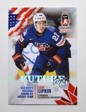 2023 BY Cards IIHF World Junior Championship USA #FS14 Sam Lipkin
