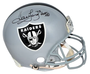 HOWIE LONG AUTOGRAPHED OAKLAND RAIDERS AUTHENTIC PROLINE HELMET JSA W/ HOF 00 - Picture 1 of 1