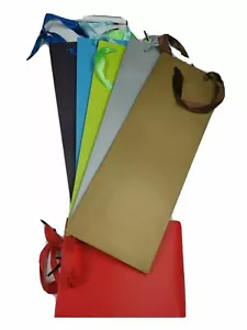 Wine Bottle Gift Bags, Multi-Colour Paper Bags - Picture 1 of 5