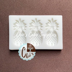 Pineapple Silicone Mold, 3 cavities - Picture 1 of 5