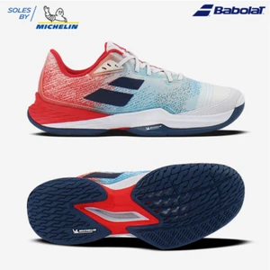 Zapatillas de tenis Babolat Jet Mach 3 para todas las canchas para hombre entrenamiento deportivo 30F22629-1005 - Imagen 1 de 8