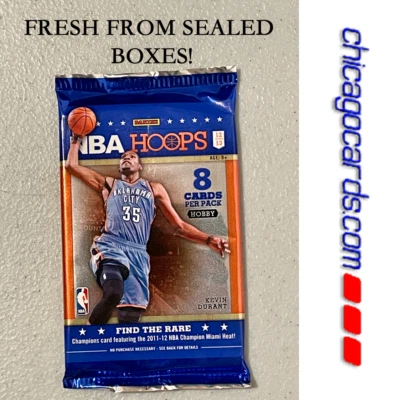 2012-13 NBA Hoops HOBBY Pack (Anthony Davis Jimmy Butler RC Kobe Curry Auto)? - Image 1 of 4
