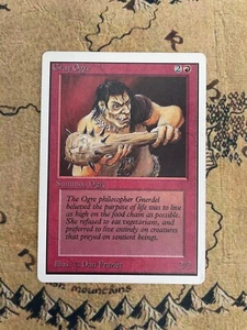 MTG Grey Ogre (Unlimited) NEAR MINT! Vintage Old School 93/94 - Picture 1 of 2