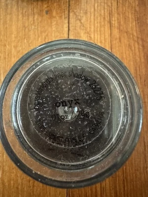 I.D. bareMinerals Liner Shadow ONYX loose powder  .01 oz /28 g. Sealed RARE - Image 1 of 4