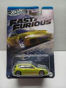Honda Civic EG Hot Wheels Silver Series Fast & Furious - Imagen 1 de 2