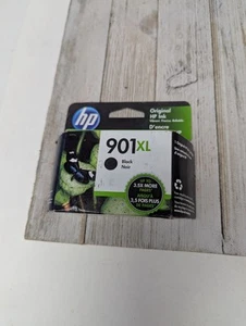 HP 901XL Tintenpatrone Schwarz Versiegelt Abgelaufen Okt 2023 Original OEM - Bild 1 von 5