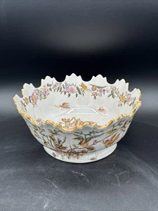 Vintage Hua Ping Tang Zhi Hand Painted Porcelain Bowl - Picture 1 of 13