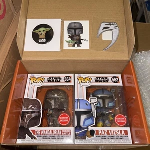 Funko Star Wars Il Mandaloriano Scatola da Collezione Gamestop Mudhorn Vizsla - Foto 1 di 2