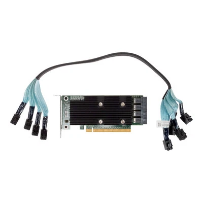 Dell 0GY1TD SAS 12G Nvme Pcie x16 LP PowerEdge R630 R730 - Image 1 of 3