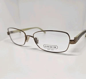 Coach TONIE 125 SAND 53-17-135 Braun Metall Brille Brillengestell Demogläser NEU  - Bild 1 von 11