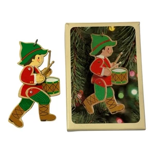 Hallmark Keepsake Christmas Ornament Little Drummer Boy Wooden With Box - Picture 1 of 2