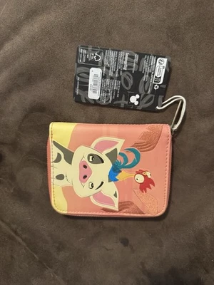 Loungefly Disney Moana Pua and Hei Hei Sunset Zip Around Wallet - Image 1 of 3