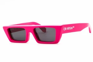 OFF WHITE MARFA 3207 Sonnenbrille fuchsiafarbenes Gestell graue Gläser 52 mm - Bild 1 von 4