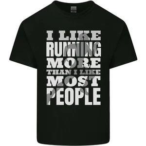 I Like Running Cross Country Marathon Runner Kids T-Shirt Childrens - Picture 1 of 25
