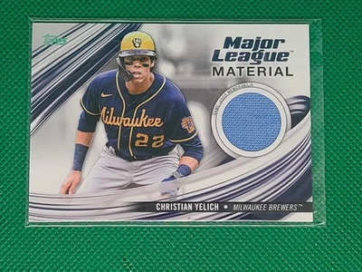 2023 Topps Series 1 Major League Material Christian Yelich #MLM-CY - Image 1 of 2