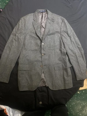 Polo от Ralph Lauren шерсти и кашемира нашивка карман куртка размер 42 L сделано в Италии - Изображение 1 из 4