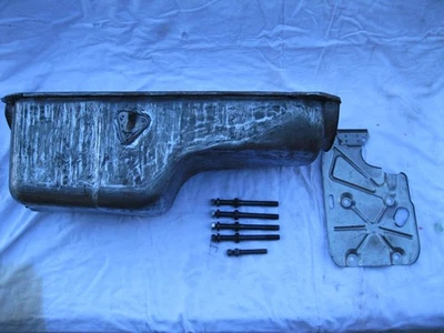 Big Block Chevy Oil Pan Corvette Trap Door 14091356 BBC 454 LS6 Windage Tray - Image 1 of 4