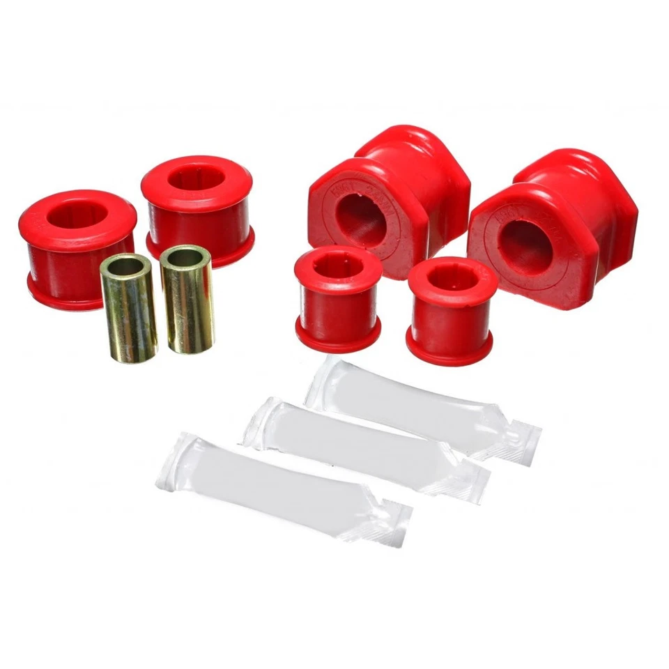 Suspensión energética para Ford Mustang 2011-2013 barra estabilizadora bujes traseros 24 mm rojo Foto 1 de 2
