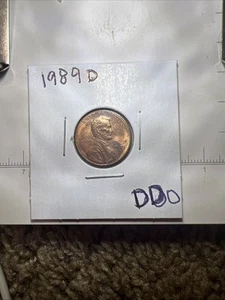 1989D LINCOLN CENT DDO - Picture 1 of 5