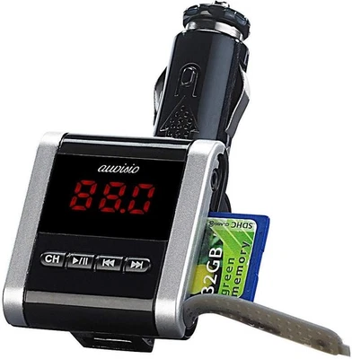 auvisio | KFZ Autoradio Stereo-FM-Transmitter | für MP3 | SD-Slot | USB-Stick - Bild 1 von 4