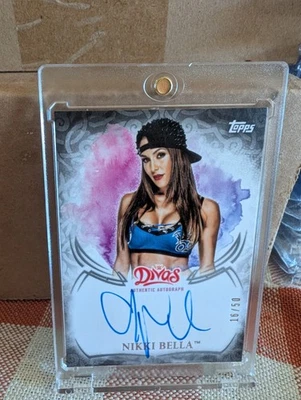 Nikki Bella 2015 Topps WWE Undisputed Divas Auto UA-NB /50 SP - Image 1 of 3