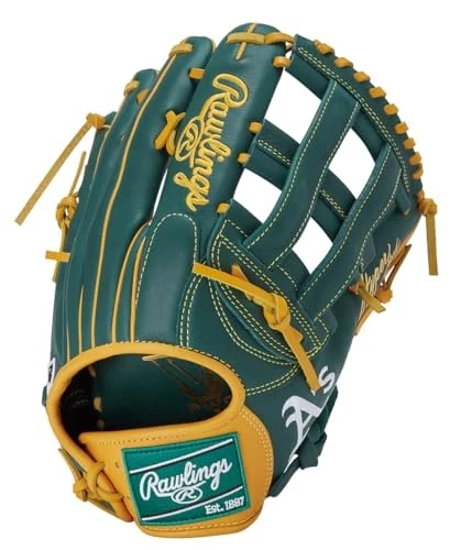 Rawlings Baseball Glove HYPER TECH Athletics Major League LH GR5HTMY719 12.75
