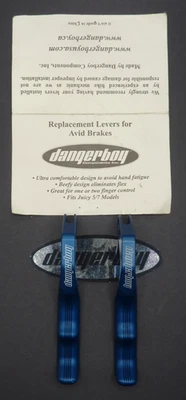 Palancas de freno Dangerboy vintage para frenos Avid Juicy modelos 5/7. NOS Foto 1 de 4