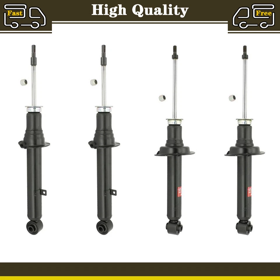 KYB 4 PEÇAS APOIOS DE SUSPENSÃO AMORTECEDORES para TOYOTA SUPRA 86 87 88 89 90 91 1992 341069 341070 - Imagem 1 de 4