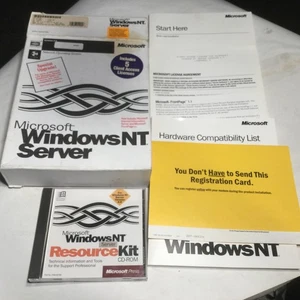 Microsoft Windows NT Server 3.5 CD-ROM 1996 Version 4.0 00152 - Picture 1 of 13