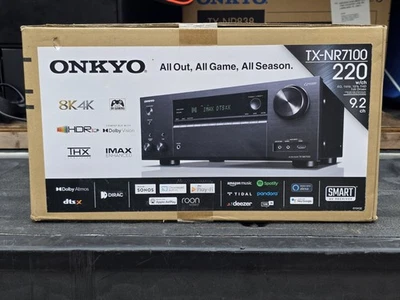 Onkyo TX-NR7100 9.2-Channel THX Certified AV Receiver - Black - Image 1 of 4