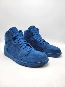 Nike Air Jordan 1 Retro Azul Gamuza 332550-404 Hombre’s Talla 10.5 - Imagen 1 de 9