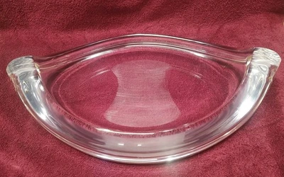 "Centro de mesa de colección RITTS ASTROLITE Lucite acrílico transparente 19,5"" mediados de siglo" Foto 1 de 4