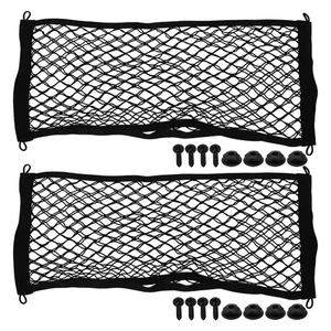 Oversized RV Car Storage Boat Cargo Pocket Organizer Frame Mesh Bag with Screws - Picture 1 of 12