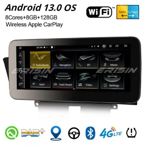 12,3" 8-Kern Android 13 Autoradio CarPlay Navi 128GB DAB+BT Für Audi A4/A5/B8/S4 - Bild 1 von 24