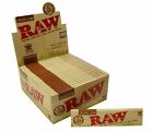 New Raw Organic Hemp King Size Slim Rolling Papers Natural Unrefined Skins
