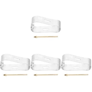 4 PCS RIMBAGGI DA PENA DI METALE Punte Per La Sostituzione Dello Stilo - Photo 1/12
