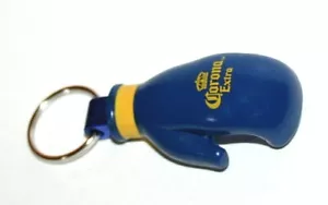 Corona Extra Beer Ad Promo Metallo Piccolo Guantone da Boxe Portachiavi Apribottiglie Nuovo - Foto 1 di 2