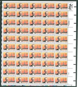 Scott #2147 22¢ Statue of Liberty Sculptor Mint Sheet MNH CV $29.65 - Picture 1 of 2