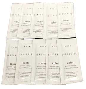 Rusk Hair Conditioner Sensories Hair Revive Guarana & Ginger 10 Sample Packs - Picture 1 of 2