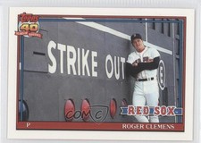 1991 Topps Factory Set Collector's Edition (Tiffany) Roger Clemens #530