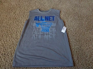 Camiseta sin mangas TEK GEAR niño talla XL (18/20) NUEVA CON ETIQUETAS gris/azul baloncesto músculo   - Imagen 1 de 5