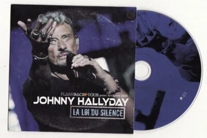 CD SINGLE-JOHNNY HALLYDAY-LA LOI DU SILENCE-WARNER-FRENCH - Imagen 1 de 2