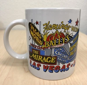 VINTAGE LAS VEGAS NEVADA COFFEE CUP MUG - Picture 1 of 3